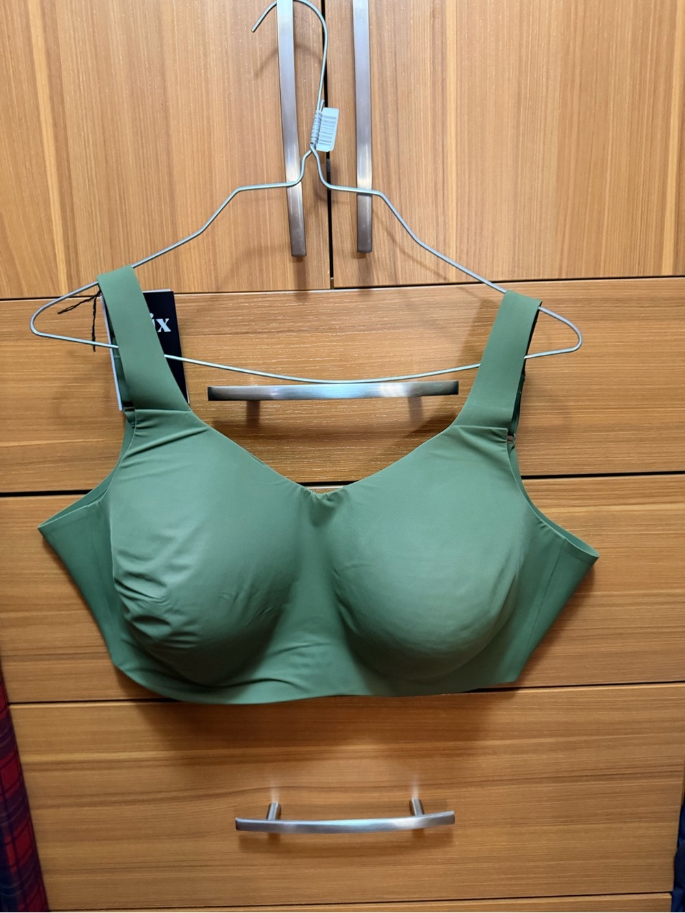 Seamless Olive Green Knix Catalyst Sports Bra